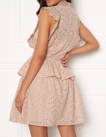 Rochie scurta Moments New York, bej