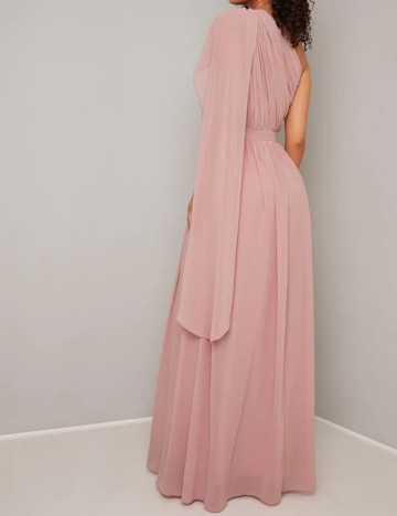 Rochie lunga Chi Chi London, roz