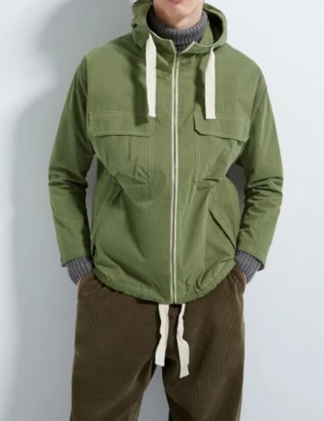 Geaca Zara, verde Verde