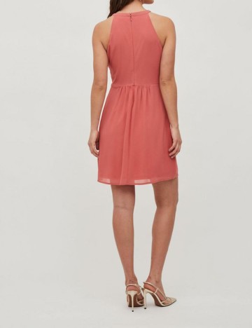 Rochie scurta Vila, roz