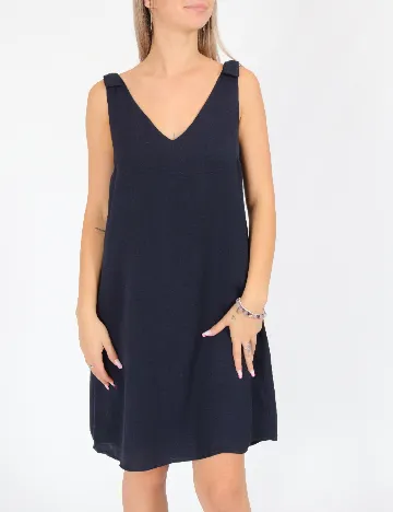 Rochie scurta Vila, bleumarin Albastru