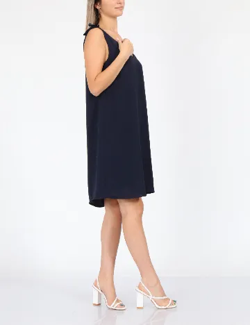 Rochie scurta Vila, bleumarin Albastru