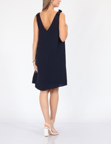 Rochie scurta Vila, bleumarin