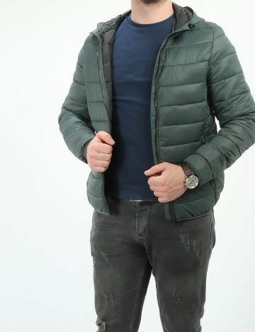 Geaca LIVERGY, verde inchis