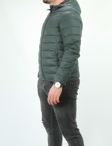 Geaca LIVERGY, verde inchis