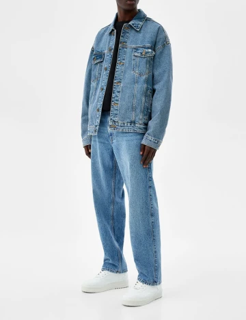 Jacheta Bershka, albastru