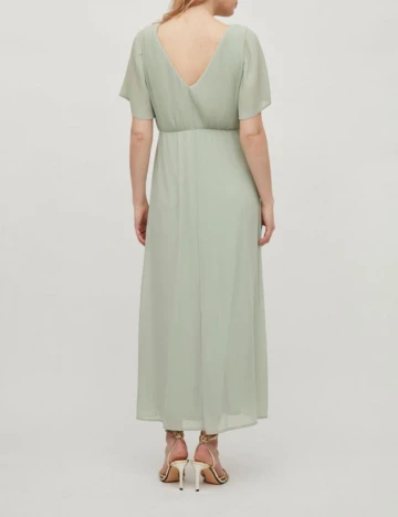Rochie lunga Vila, verde