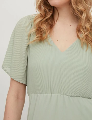 Rochie lunga Vila, verde