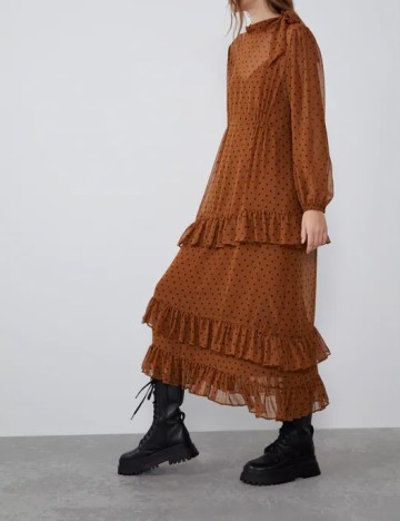 Rochie Zara, maro