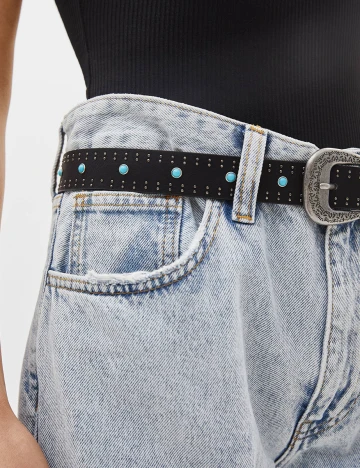 Curea Bershka, negru