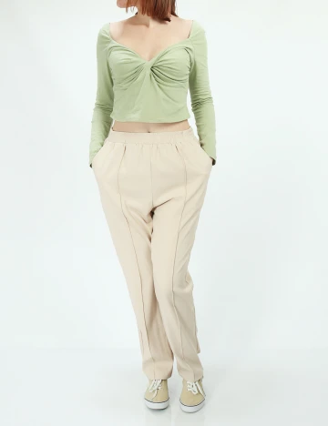 Top SHEIN, verde Verde