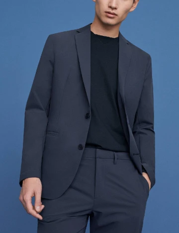 Sacou Mango, bleumarin