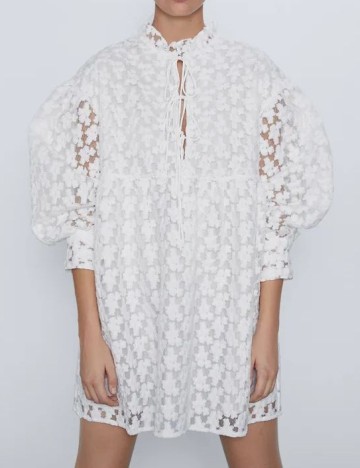 Rochie Zara, alb, L