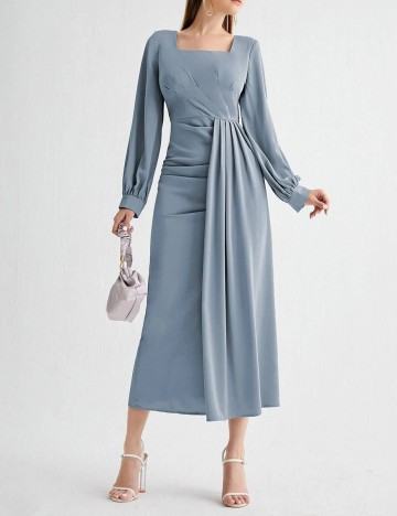 Rochie medie SHEIN, albastru