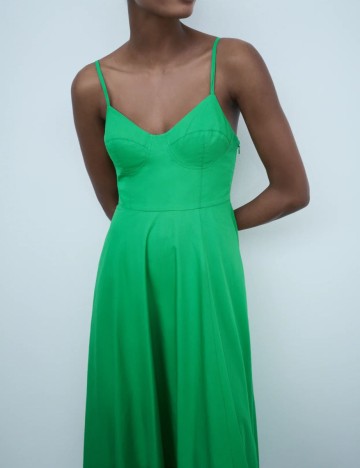 Rochie Zara, verde deschis