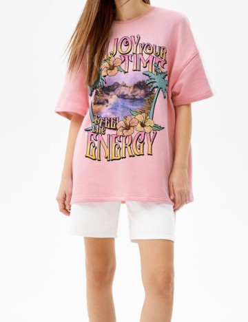 Tricou Bershka, roz
