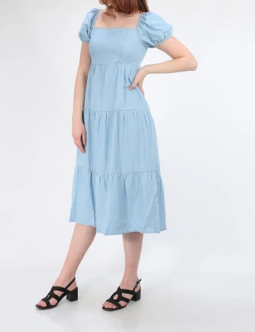 Rochie medie Bershka, albastru