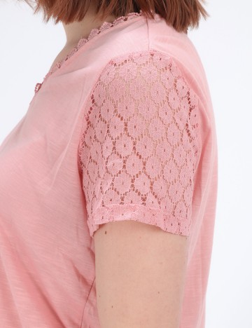 Tricou SHEIN, roz