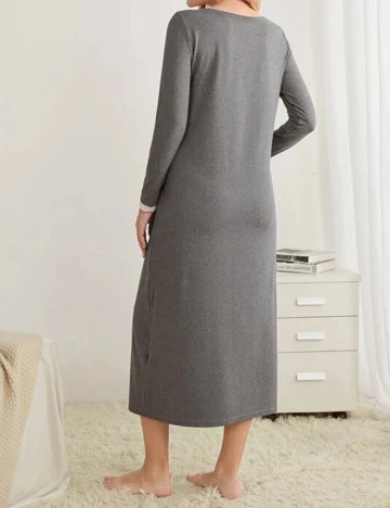 Rochie de noapte SHEIN, gri
