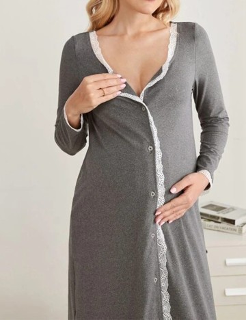 Rochie de noapte SHEIN, gri