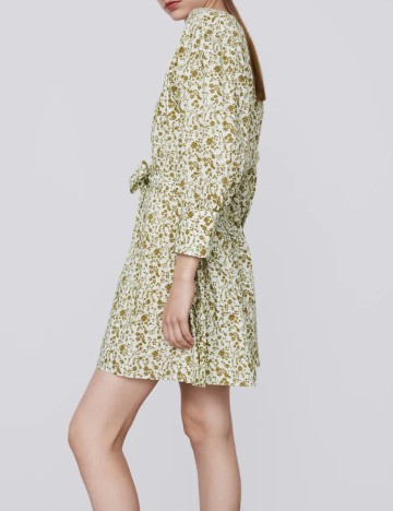 Rochie Zara, alb/verde