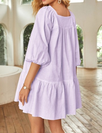 Rochie scurta SHEIN, Lila