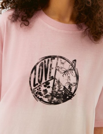 Tricou Bershka, roz