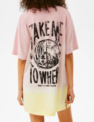 Tricou Bershka, roz