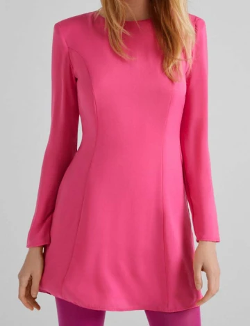 Rochie scurta Bershka, roz