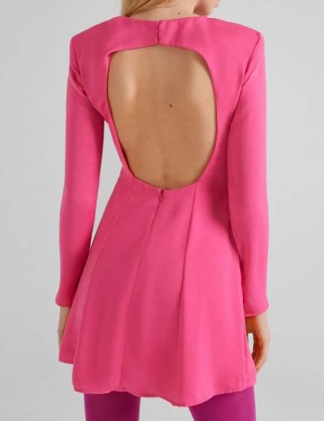 Rochie scurta Bershka, roz