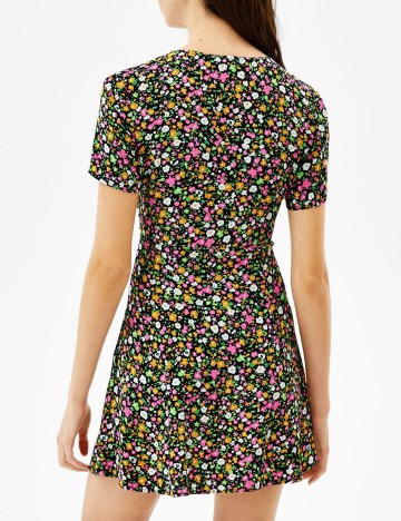 Rochie scurta Bershka, floral