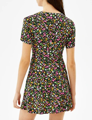 Rochie scurta Bershka, floral
