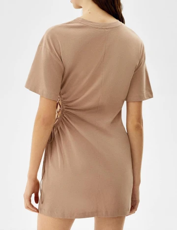 Rochie scurta Bershka, maro