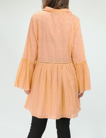 Rochie scurta Savage Culture, portocaliu