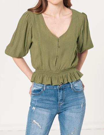 Bluza Hailys, verde Verde