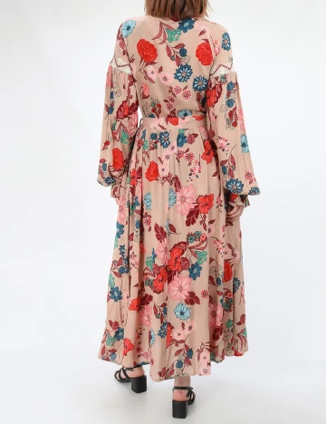 Rochie lunga Savage Culture, floral