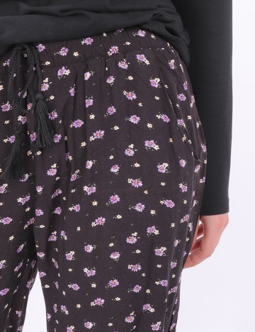 Pantaloni Hailys, floral