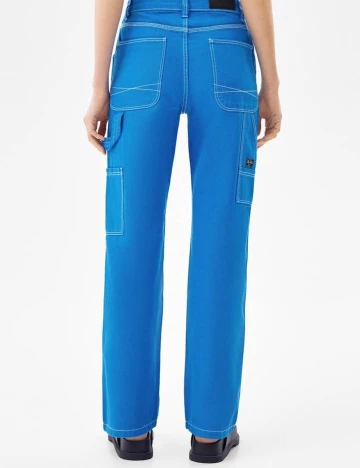 Blugi Bershka, albastru