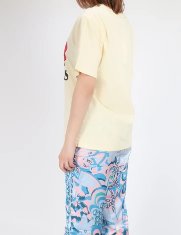 Tricou Romwe, galben