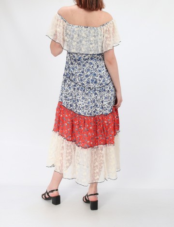 Rochie medie Savage Culture, mix culori