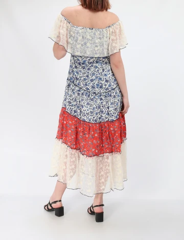 Rochie medie Savage Culture, mix culori