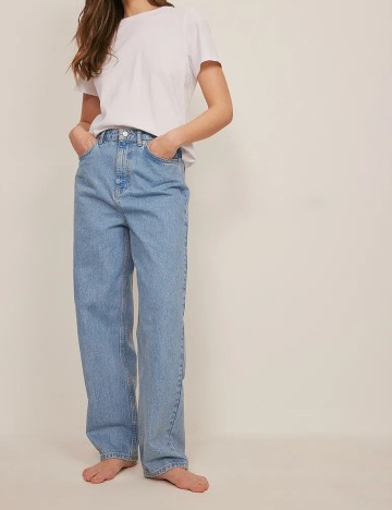 Blugi NA-KD, albastru