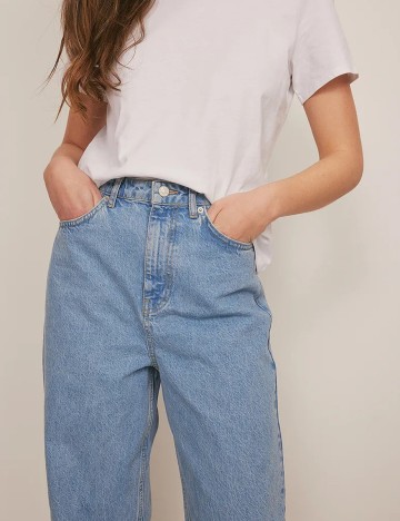 Blugi NA-KD, albastru