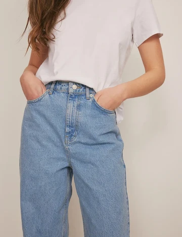 Blugi NA-KD, albastru Albastru