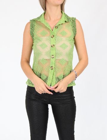 Bluza Savage Culture, verde, XS