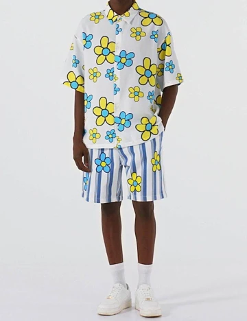 Camasa Bershka, alb