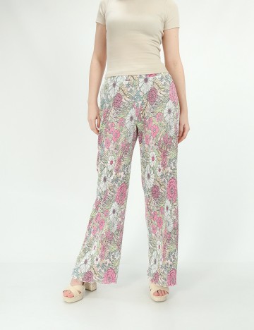 Pantaloni Reserved, floral, M
