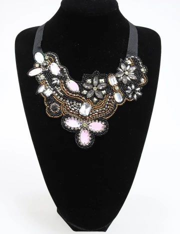 Colier Harmony Culture, negru Negru