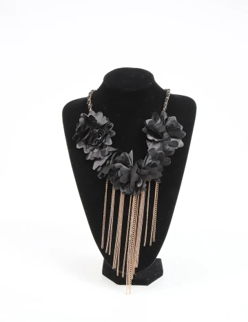 Colier Harmony Culture, negru/auriu Negru