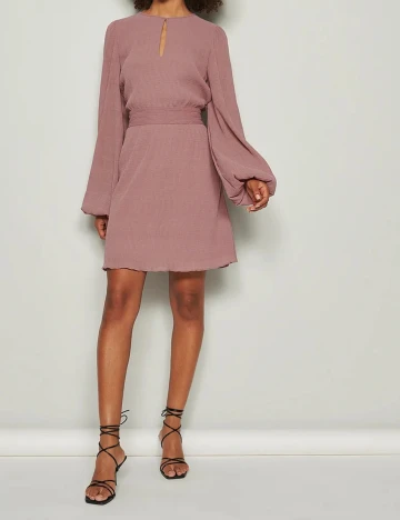 Rochie scurta NA-KD, roz